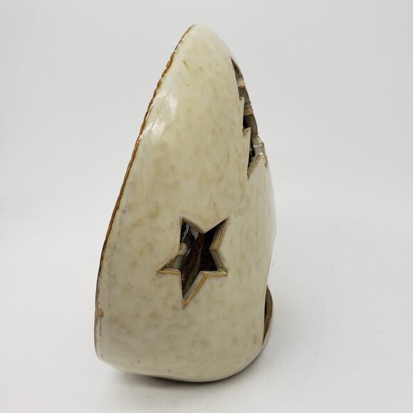 TII Collections Nativity Ceramic Tea Light Candle Holder Mother Mary, Baby Jesus - Picture 3 of 9